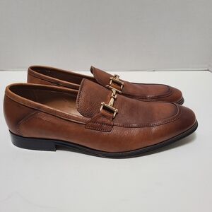 Steve Madden Archee Men's Brown‎ Leather Loafers Size 8.5